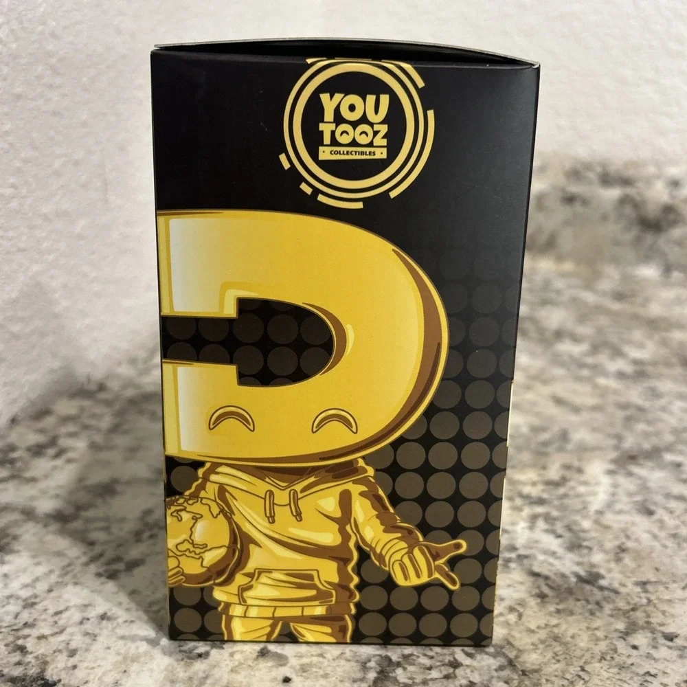 YOUTOOZ Daily Dose Of Internet *‎ Chrome Gold YouTooz * Vinyl Figure New
